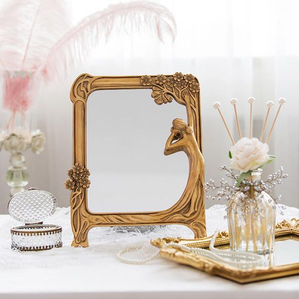 frames dressing table girl creative mirror frame gold square european round simple retro makeup 328658
frames dressing table girl creative mirror frame gold square european round simple retro makeup 328658