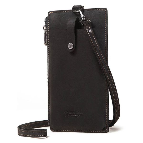 leather cell phone bag hanging neck wallet coin purse pouch case cash pocket, Red;black
leather cell phone bag hanging neck wallet coin purse pouch case cash pocket, Red;black