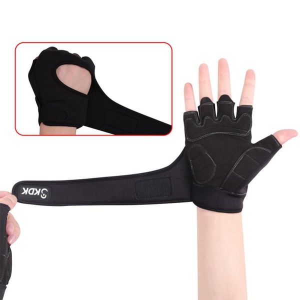 wrist support 1 pair breathable adjustable fitness weightlifting half finger glove gym bodybuilding training gloves, Black;red
wrist support 1 pair breathable adjustable fitness weightlifting half finger glove gym bodybuilding training gloves, Black;red