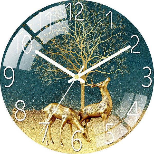 wall clocks nordic glass clock elk quartz mute hanging for home living room bedroom decor fashion rimless 12 inches
wall clocks nordic glass clock elk quartz mute hanging for home living room bedroom decor fashion rimless 12 inches