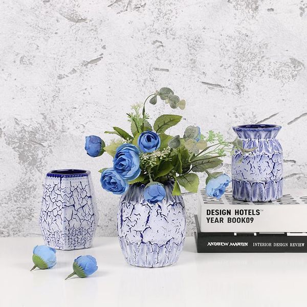 vases muzity ceramic vase creative design ice crack blue home decoration dried flower
vases muzity ceramic vase creative design ice crack blue home decoration dried flower