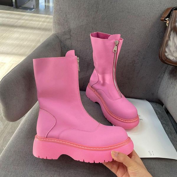 boots 2022 autumn women zip ankle boot for leather comfort casual platform shoes durable heighten shoe, Black
boots 2022 autumn women zip ankle boot for leather comfort casual platform shoes durable heighten shoe, Black