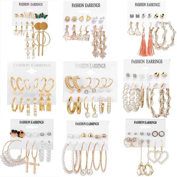hoop & huggie 23 styles women earring set fashion jewelry gold metal big dangle drop earing butterfly tassel geometric punk brincos femme, Golden;silver
hoop & huggie 23 styles women earring set fashion jewelry gold metal big dangle drop earing butterfly tassel geometric punk brincos femme, Golden;silver
