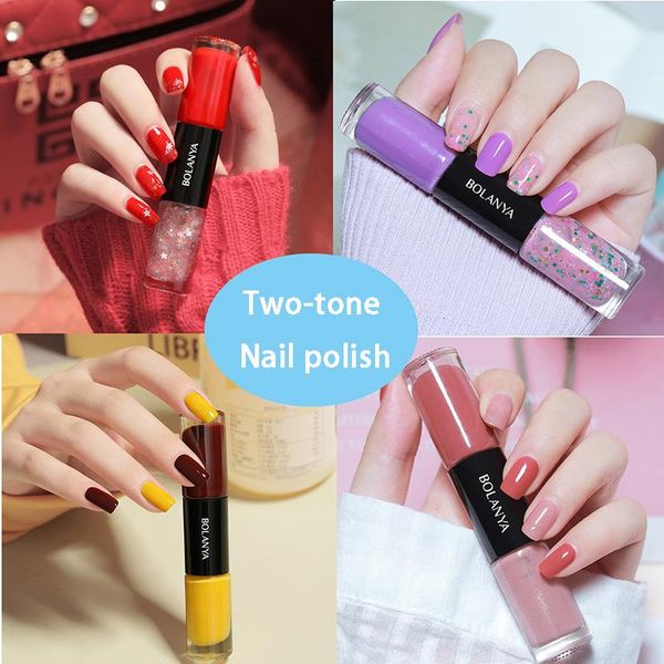 nail polish two-color combination glitter quick-drying and lasting gel manicure base coat soak jelly
nail polish two-color combination glitter quick-drying and lasting gel manicure base coat soak jelly