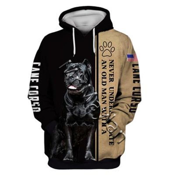 men's hoodies & sweatshirts 3d graphic animals dog art cane corso hoodie men/women casual streetwear sweatshirt pullover qw-017, Black
men's hoodies & sweatshirts 3d graphic animals dog art cane corso hoodie men/women casual streetwear sweatshirt pullover qw-017, Black
