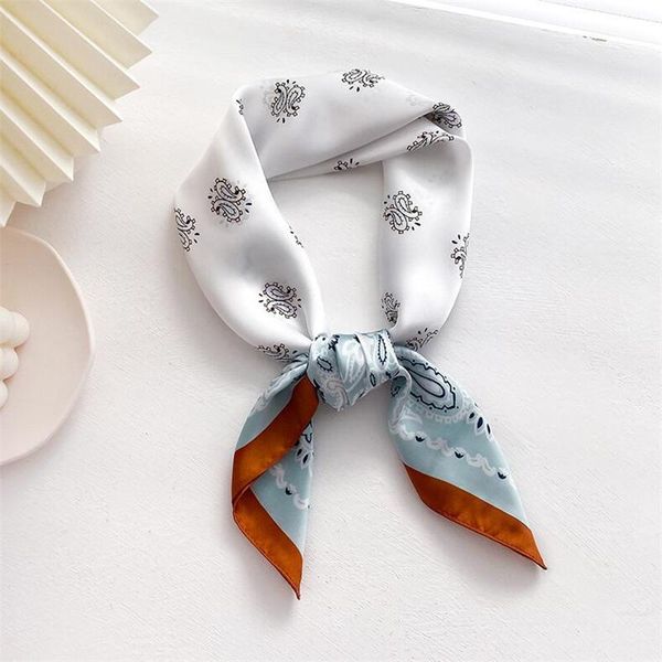 scarves vintage cashew flower print female square silk scarf hair foulard neck head band shawls wraps neckerchief bandana, Blue;gray
scarves vintage cashew flower print female square silk scarf hair foulard neck head band shawls wraps neckerchief bandana, Blue;gray