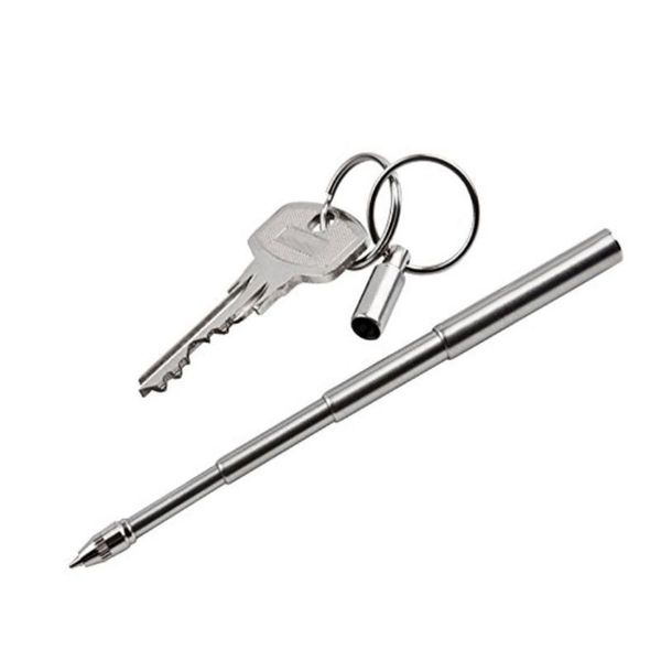gel pens 1 pcs fashion for gifts craft 67mm stainless steel metal key ring pen creative telescoping ball point 2021
gel pens 1 pcs fashion for gifts craft 67mm stainless steel metal key ring pen creative telescoping ball point 2021