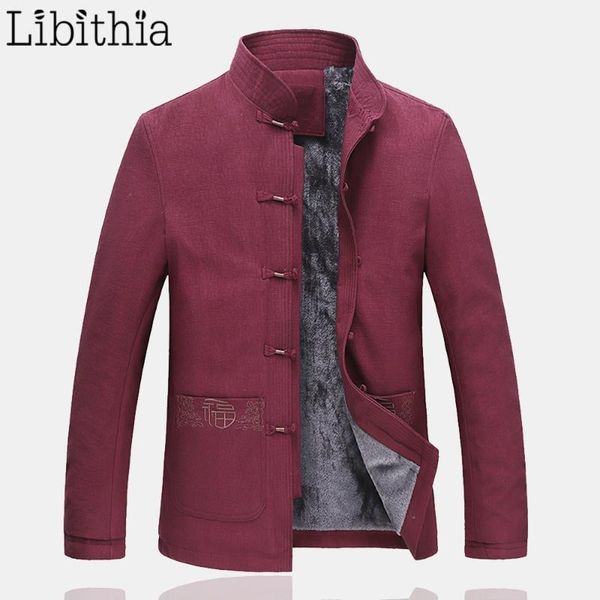 men's casual fleece embroidery jackets chinese style stand collar thick coats winter warm wine red black -4xl clothes male r114, Black;brown
men's casual fleece embroidery jackets chinese style stand collar thick coats winter warm wine red black -4xl clothes male r114, Black;brown