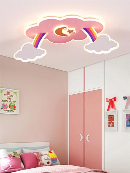 ceiling lights children's room cartoon rainbow cloud light pink acrylic girl bedroom kindergarten led eye protection home lamps
ceiling lights children's room cartoon rainbow cloud light pink acrylic girl bedroom kindergarten led eye protection home lamps