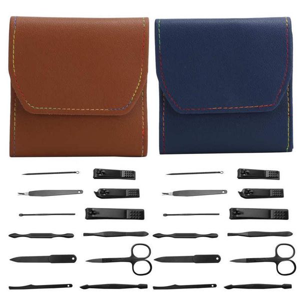 manicure set durable convenient grooming kit sturdy with pu leather case for pedicure general purpose face nail art kits
manicure set durable convenient grooming kit sturdy with pu leather case for pedicure general purpose face nail art kits