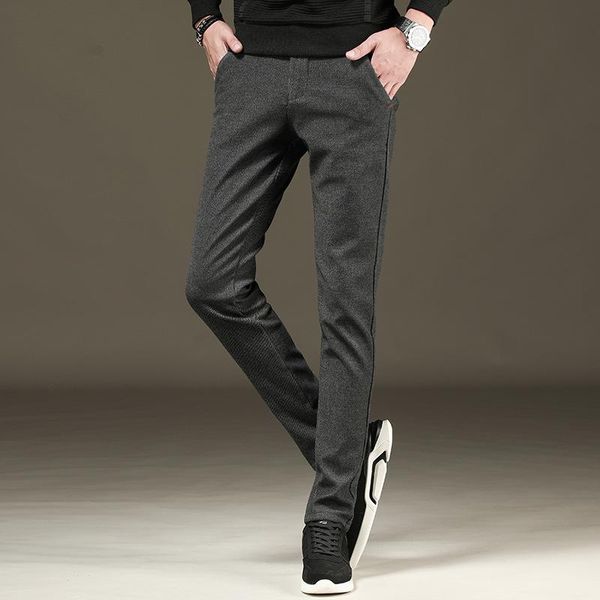 high waist black trousers men clothes elasticity jeans business casual denim slim pants classic style elasticated men's
high waist black trousers men clothes elasticity jeans business casual denim slim pants classic style elasticated men's