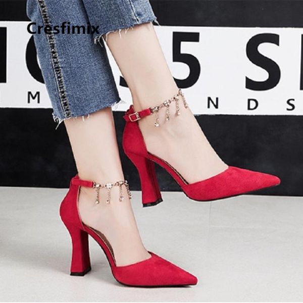 cresfimix tacones altos women cute comfortable buckle strap red wedding high heels female spring summer party shoes a2597 dress, Black
cresfimix tacones altos women cute comfortable buckle strap red wedding high heels female spring summer party shoes a2597 dress, Black