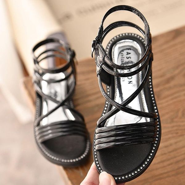sandals summer children girls roman high-boots toddler cool fashion kids soft sole open toe beach shoes, Black;red
sandals summer children girls roman high-boots toddler cool fashion kids soft sole open toe beach shoes, Black;red