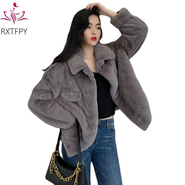 women's fur & faux autumn winter 2021 imitation coat female thick short korean plus size loose fashion mink jacket clothing top, Black
women's fur & faux autumn winter 2021 imitation coat female thick short korean plus size loose fashion mink jacket clothing top, Black