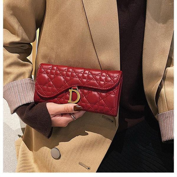 women long wallet many departments female wallets clutch lady purse zipper phone pocket card holder, Red;black
women long wallet many departments female wallets clutch lady purse zipper phone pocket card holder, Red;black