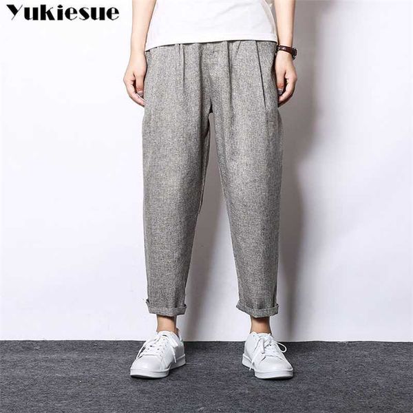 chinese style solid cotton linen pants men trousers hip hop jogger sweatpants streetwear loose 210608, Black
chinese style solid cotton linen pants men trousers hip hop jogger sweatpants streetwear loose 210608, Black