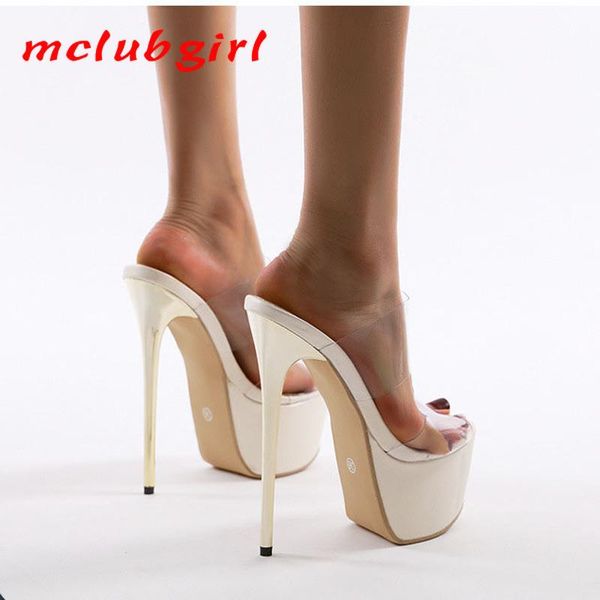 women's sandals for ladies simple transparent fruit color elegant super 16cm high heel platfrom slipper, Black
women's sandals for ladies simple transparent fruit color elegant super 16cm high heel platfrom slipper, Black