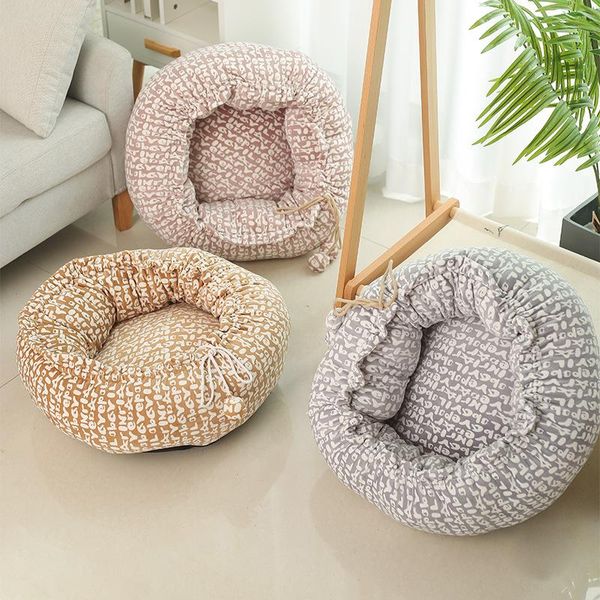 kennels & pens dog bed soft comfortable round adjustable pet kennel velvet cat nest keep warm in winter moisture proof supplies
kennels & pens dog bed soft comfortable round adjustable pet kennel velvet cat nest keep warm in winter moisture proof supplies