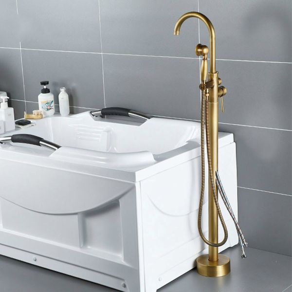 bathtub faucets brass swive spout tub mixer tap with handshower bath shower floor standing antique bronze 86e9
bathtub faucets brass swive spout tub mixer tap with handshower bath shower floor standing antique bronze 86e9