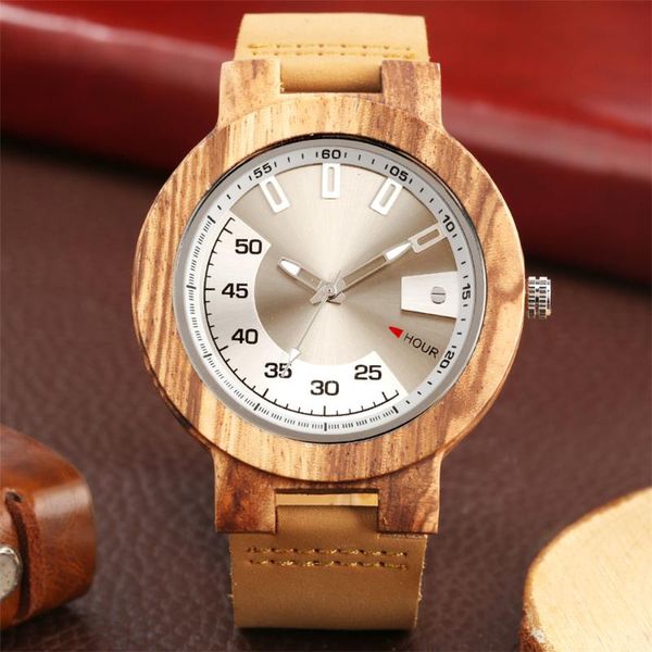 wristwatches zebrawood men's wood timepiece creative display dial genuine leather quartz wristwatch casual mens watches arrival 2021, Slivery;brown
wristwatches zebrawood men's wood timepiece creative display dial genuine leather quartz wristwatch casual mens watches arrival 2021, Slivery;brown