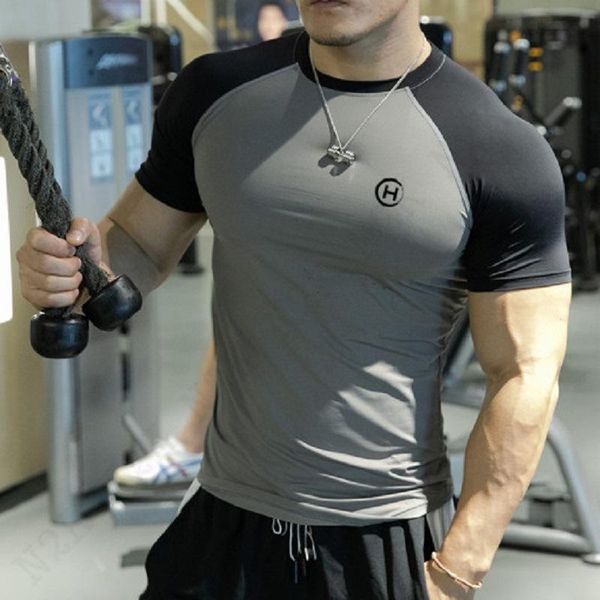 men's t-shirts mens gyms fitness bodybuilding skinny joint t-shirt summer casual fashion print male cotton tee shirt, White;black
men's t-shirts mens gyms fitness bodybuilding skinny joint t-shirt summer casual fashion print male cotton tee shirt, White;black