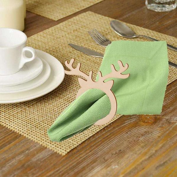 napkin rings 10pcs christmas ring holders xmas table decoration for home wooden reindeer horn tissue year navidad decor tools
napkin rings 10pcs christmas ring holders xmas table decoration for home wooden reindeer horn tissue year navidad decor tools