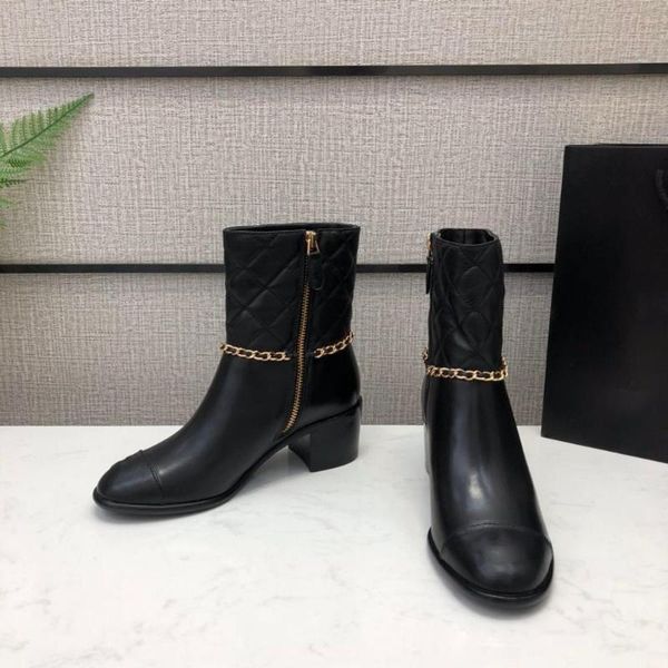 boots fashion luxury round toe leather autumn and winter brand design women shoes zip ankle female 5.5cm, Black
boots fashion luxury round toe leather autumn and winter brand design women shoes zip ankle female 5.5cm, Black