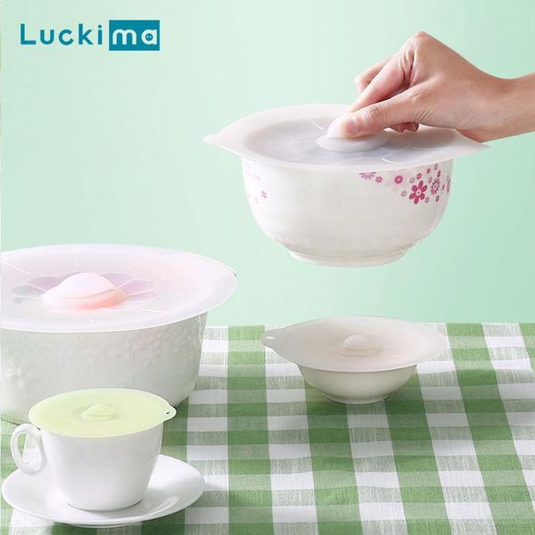 kitchen storage & organization translucent silicone lids reusable universal vacuum seal lid fruit fresh-keeping bowl pot sealing wrap c
kitchen storage & organization translucent silicone lids reusable universal vacuum seal lid fruit fresh-keeping bowl pot sealing wrap c