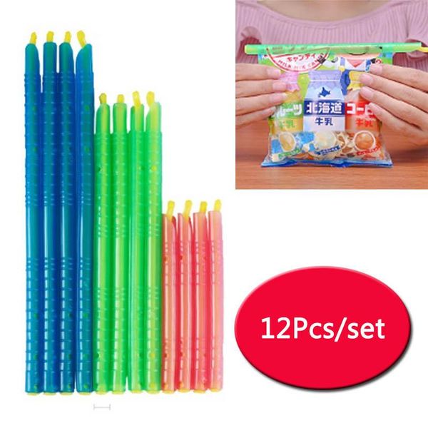 bag clips seal lock sticks food sealed organizer storage clip stick 12pcs plastic home kitchen gadgets reusable
bag clips seal lock sticks food sealed organizer storage clip stick 12pcs plastic home kitchen gadgets reusable