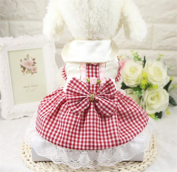 spring summer pet puppy dog dresses teddy chihuahua cherry plaid casual skirt princess dress clothes clothing apparel
spring summer pet puppy dog dresses teddy chihuahua cherry plaid casual skirt princess dress clothes clothing apparel