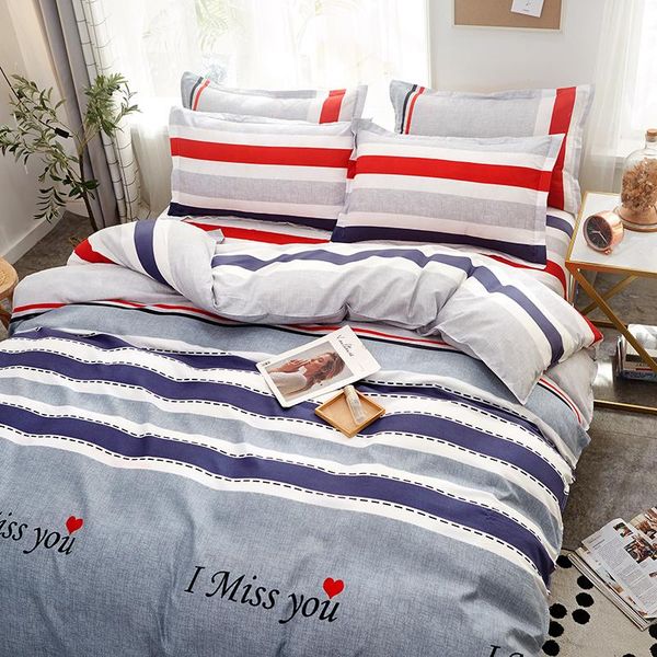 enamoured gentleman quality bedding double sanded quilt cover sheet pillowcase four-piece set sets
enamoured gentleman quality bedding double sanded quilt cover sheet pillowcase four-piece set sets