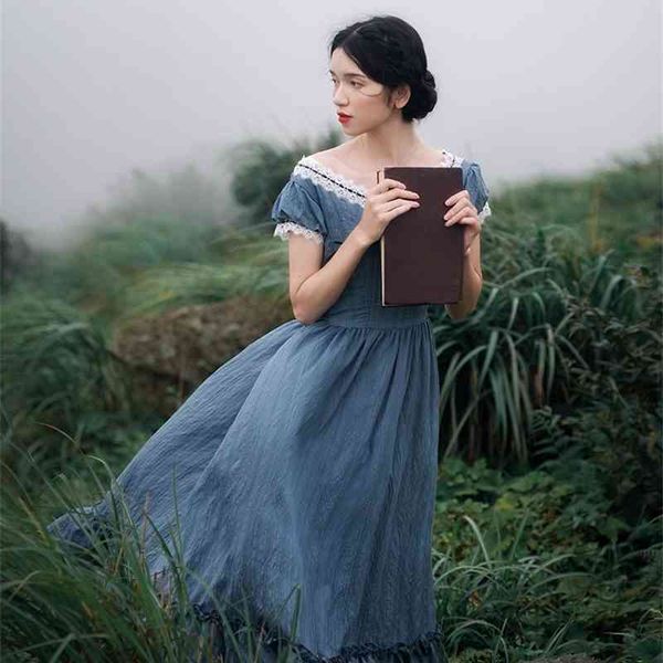 women pink summer vintage elegant slender european romance blue retro edge slash neck casual daily midi dress, Black;gray
women pink summer vintage elegant slender european romance blue retro edge slash neck casual daily midi dress, Black;gray