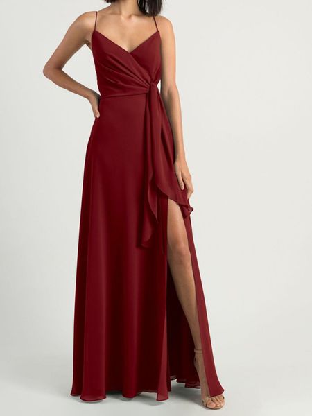 burgundy bridesmaid dress chiffon side split long wedding party gowns spaghetti backless gray, royal blue, sage, White;pink
burgundy bridesmaid dress chiffon side split long wedding party gowns spaghetti backless gray, royal blue, sage, White;pink