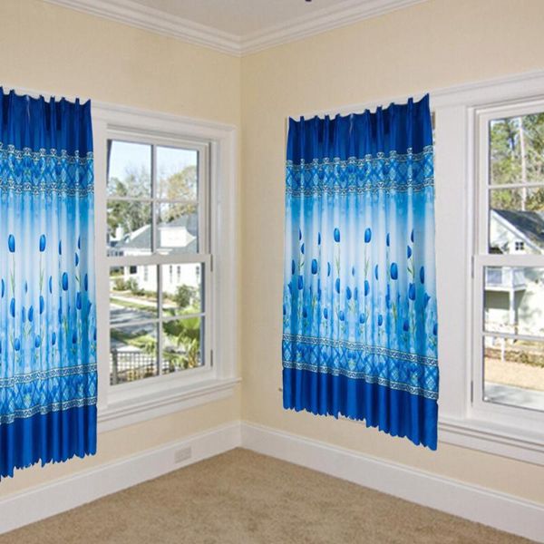 1*2m flowers printing semi-blackout beautiful curtains grommet tulip window curtain panels for home bedroom(blue) & drapes
1*2m flowers printing semi-blackout beautiful curtains grommet tulip window curtain panels for home bedroom(blue) & drapes