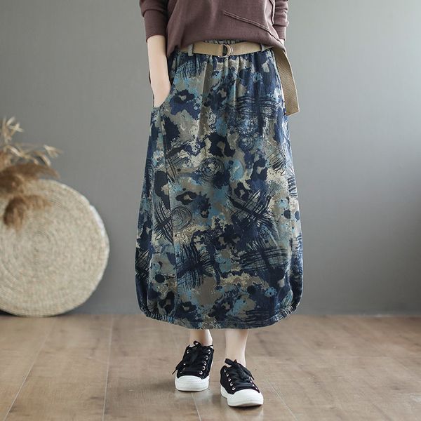 retro women's skirts print ethnic style denim female skirt to the line vintage casual fashion plus size jeans elastic waistband k591 vw, Black
retro women's skirts print ethnic style denim female skirt to the line vintage casual fashion plus size jeans elastic waistband k591 vw, Black