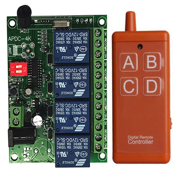 universal wireless remote control smart switch dc12v 24v 4ch relay radio receiver modul rf controller with usb interface home
universal wireless remote control smart switch dc12v 24v 4ch relay radio receiver modul rf controller with usb interface home