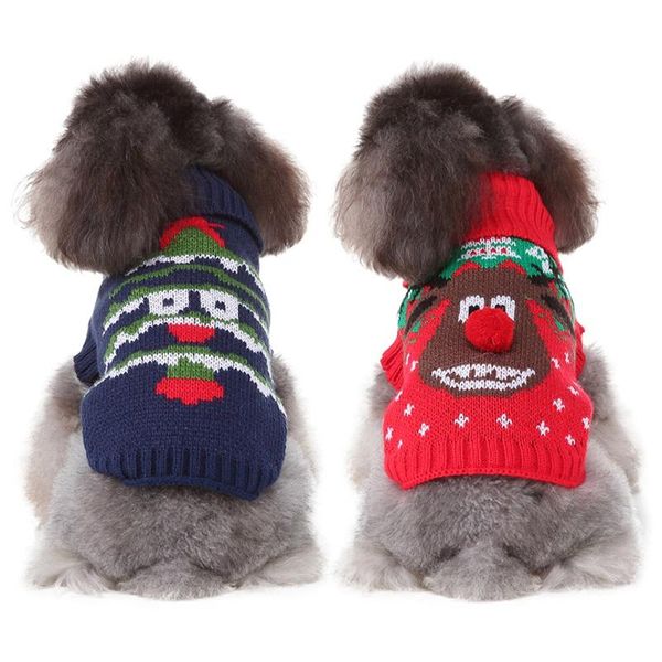 dog apparel pet sweater christmas wool coats santa claus winter warm knit clothes puppy knitting outfits for chihuahua costume
dog apparel pet sweater christmas wool coats santa claus winter warm knit clothes puppy knitting outfits for chihuahua costume