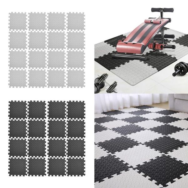 16pcs floor mat exercise gym rubber flooring tiles garage home fitness yoga puzzle workout set kids training squares carpet mats
16pcs floor mat exercise gym rubber flooring tiles garage home fitness yoga puzzle workout set kids training squares carpet mats