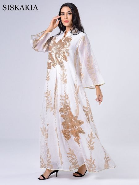 siskakia sequins embroidered abaya dress for women moroccan kaftan turkey arabic jalabiya white islamic ethnic robe 2021 eid new, Black;gray
siskakia sequins embroidered abaya dress for women moroccan kaftan turkey arabic jalabiya white islamic ethnic robe 2021 eid new, Black;gray