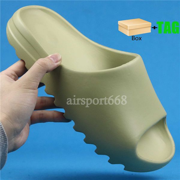 with box men women fashion flat slide slipper shoes resin bone earth brown soot triple black total orange foam runner mens sandals zly
with box men women fashion flat slide slipper shoes resin bone earth brown soot triple black total orange foam runner mens sandals zly