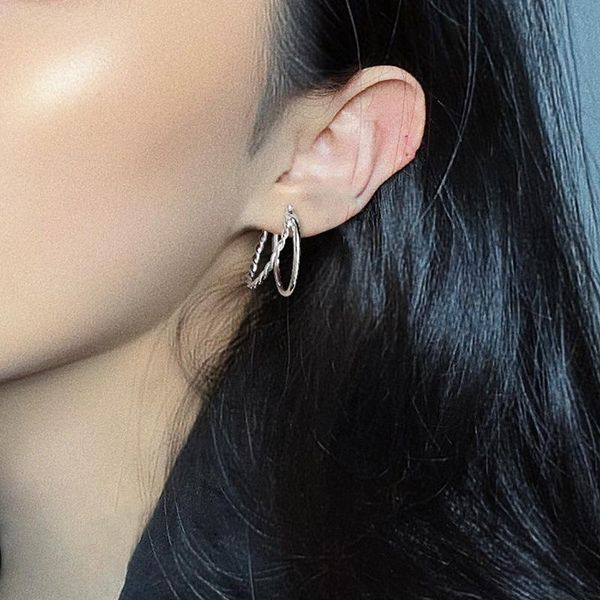 hoop & huggie exaggerated metal punk style earrings for women retro temperament hong kong fashion double woman earring jewelry 2021, Golden;silver
hoop & huggie exaggerated metal punk style earrings for women retro temperament hong kong fashion double woman earring jewelry 2021, Golden;silver