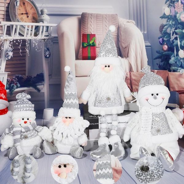 christmas decorations white dolls plush santa claus snowman toy tree decoration gift kids home xmas year 2022 navidad
christmas decorations white dolls plush santa claus snowman toy tree decoration gift kids home xmas year 2022 navidad