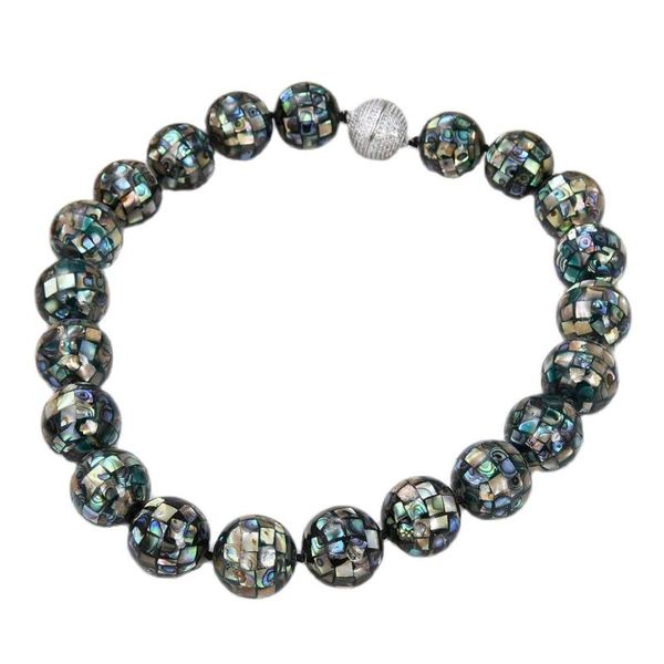 chokers jk natural 18mm paua abalone shell round beads necklace cz clasp for women lady gift jewelry, Golden;silver
chokers jk natural 18mm paua abalone shell round beads necklace cz clasp for women lady gift jewelry, Golden;silver