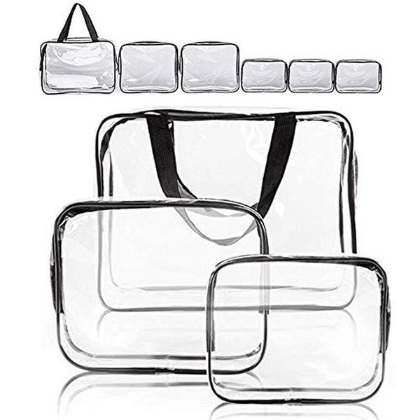 storage boxes & bins clear makeup bags 3 pcs cosmetic set pvc with zipper handle portable travel luggage pouch organization
storage boxes & bins clear makeup bags 3 pcs cosmetic set pvc with zipper handle portable travel luggage pouch organization