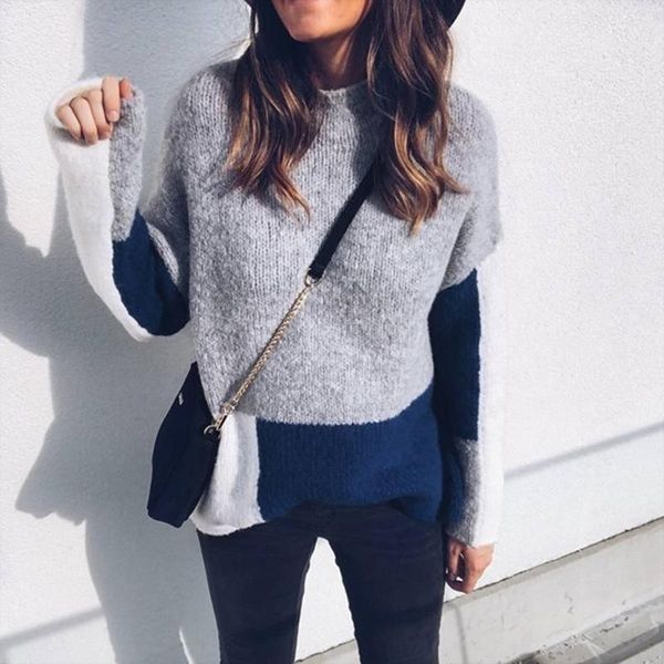women's sweaters sweater female soft korean style loose winter o-neck women basic pullovers long sleeve pull femme top, White;black
women's sweaters sweater female soft korean style loose winter o-neck women basic pullovers long sleeve pull femme top, White;black