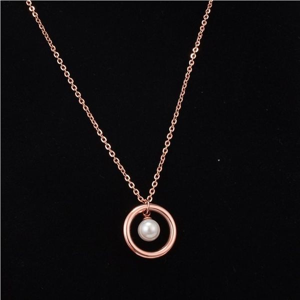 necklace for women circle pendant girl choker chain pearl titanum steel clavicle necklaces, Silver
necklace for women circle pendant girl choker chain pearl titanum steel clavicle necklaces, Silver