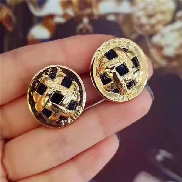 charms saijia style personalized half circle brass 925 silver needle button earrings fashion jewelry women, Golden
charms saijia style personalized half circle brass 925 silver needle button earrings fashion jewelry women, Golden