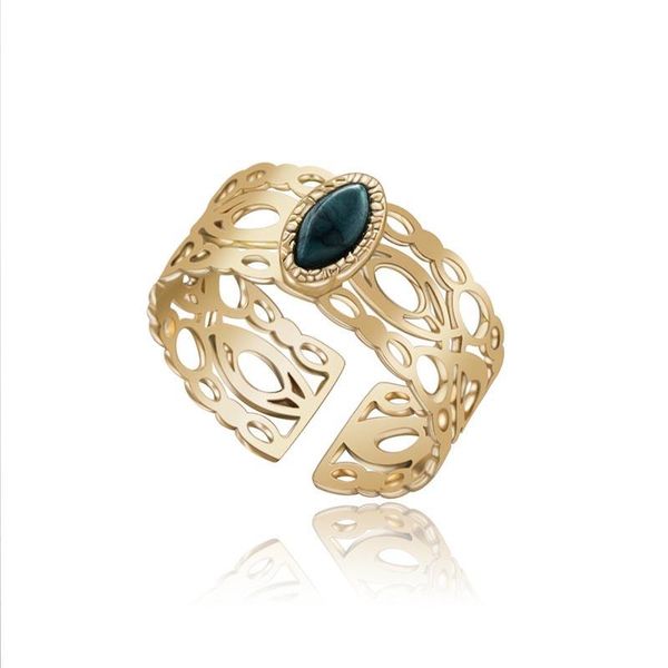 cluster rings vintage stainless steel gold stone for women chunky adjustable hollow out texture wide open finger bijoux gift 2021, Golden;silver
cluster rings vintage stainless steel gold stone for women chunky adjustable hollow out texture wide open finger bijoux gift 2021, Golden;silver
