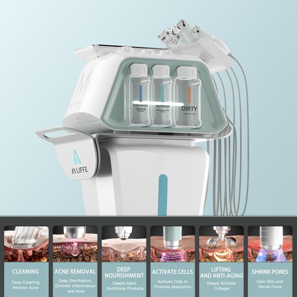 2021 6in1 hydra facial microdermabrasion water mesotherapy injection radio frequency face machine
2021 6in1 hydra facial microdermabrasion water mesotherapy injection radio frequency face machine