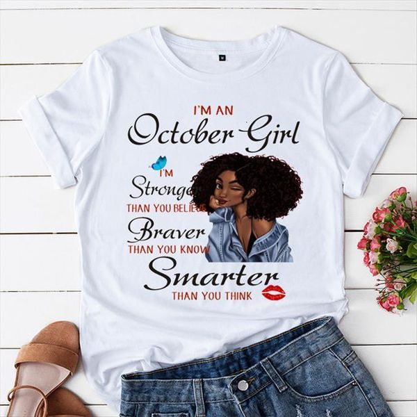 zogankin im an october women t shirt girl aesthetic melanin poppin clothes female black curls graphic short sleeve, White
zogankin im an october women t shirt girl aesthetic melanin poppin clothes female black curls graphic short sleeve, White